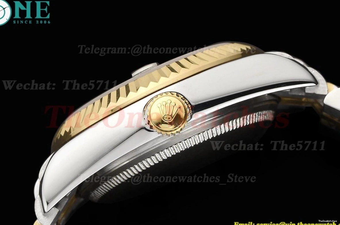 Rmn YG Green SS MY8215 31mm Datejust 278273 GDF 0316